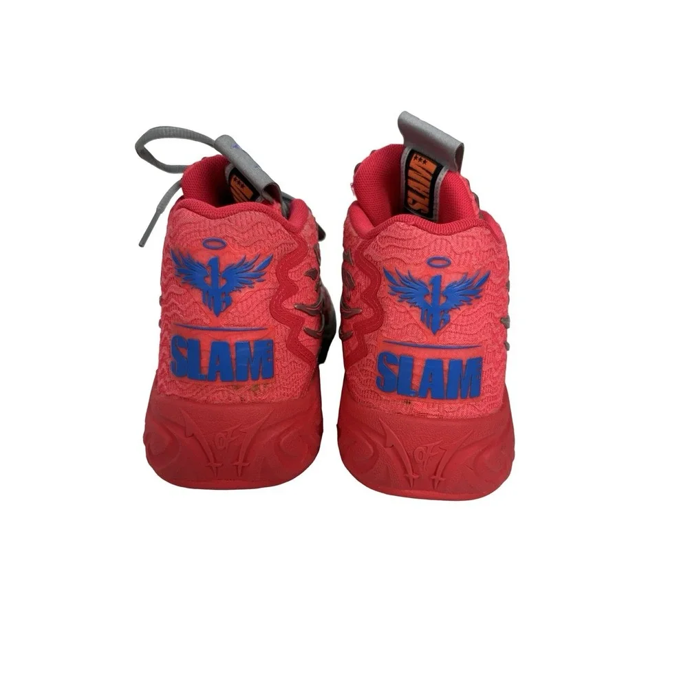 LaMelo Ball PUMA Shoes Size 8 MB.04 Child Puma Red Pink Matte Sneakers